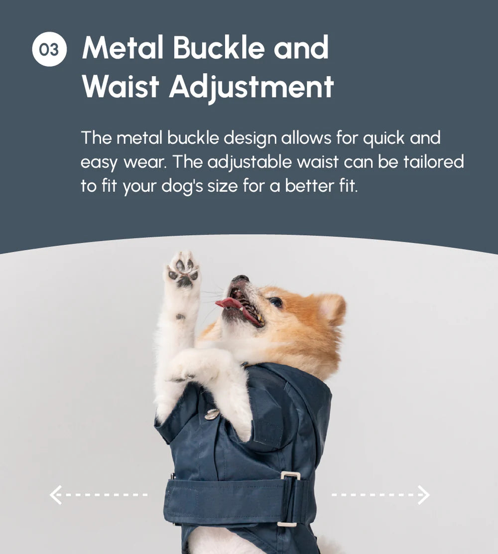 Bowery Raincoat - Blue