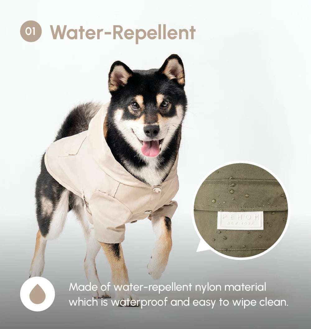 Bowery Raincoat - Beige