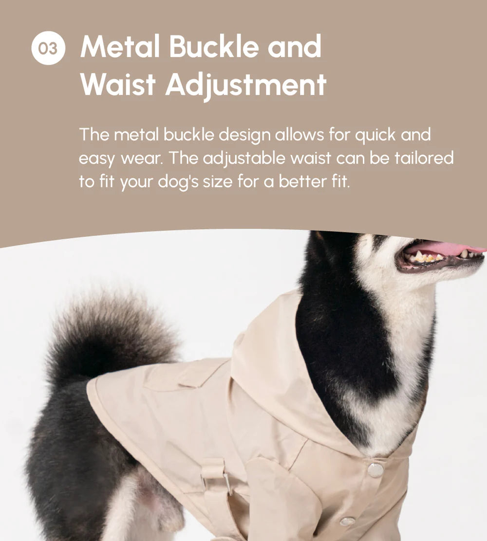 Bowery Raincoat - Beige