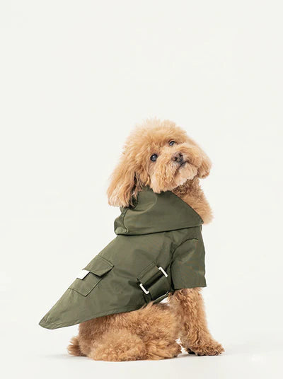 Bowery Raincoat - Green