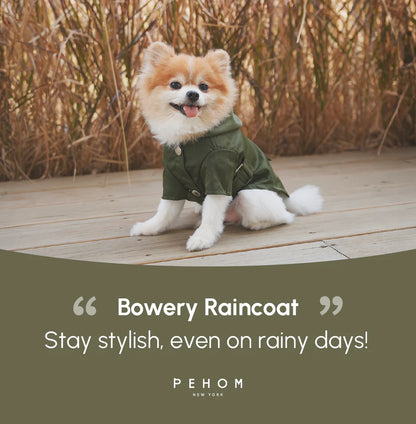 Bowery Raincoat - Green