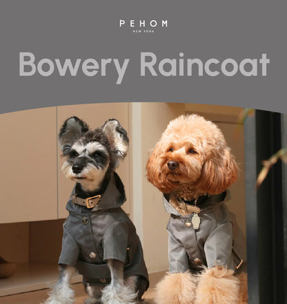 Bowery Raincoat - Grey