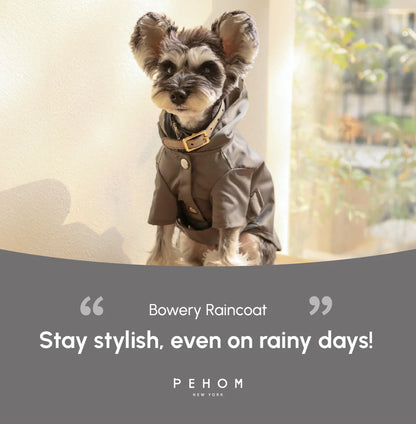 Bowery Raincoat - Grey