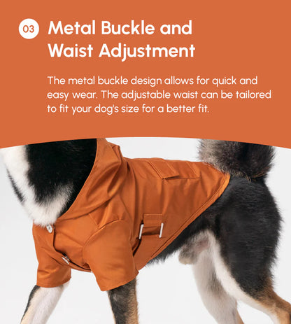 Bowery Raincoat - Orange