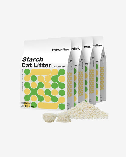 FUKUMARU Cassava Cat Litter 10.8 kg (4 packs)