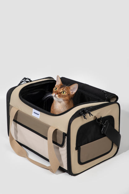 Pet Travel Tote Bag for Airplane and Carriers