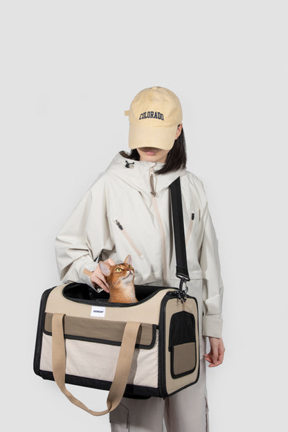Pet Travel Tote Bag for Airplane and Carriers