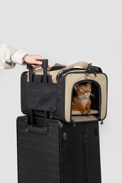 Pet Travel Tote Bag for Airplane and Carriers