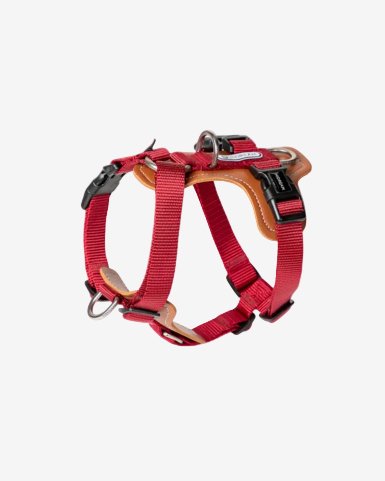 H-Style Dog Harness Vest - Dark Red
