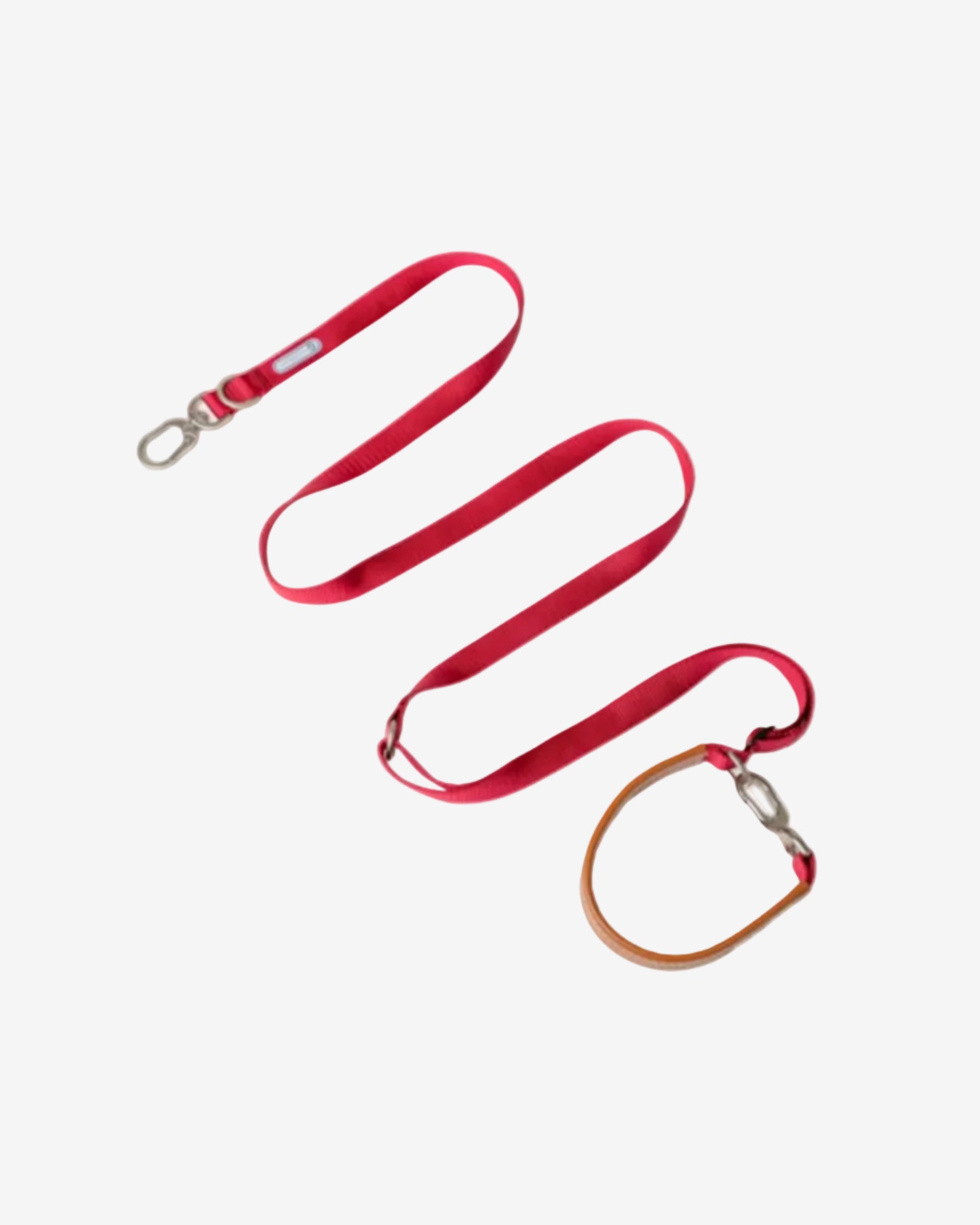 Multi-Functional Crossbody Dog Leash - Dark Red