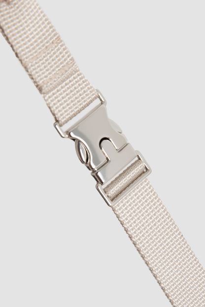 Two-Tone Leather Cat Harness & Leash Set