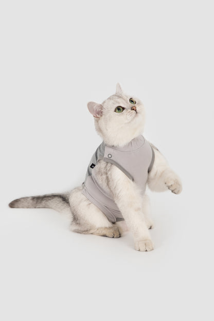 Colorblock Cat Recovery Suit