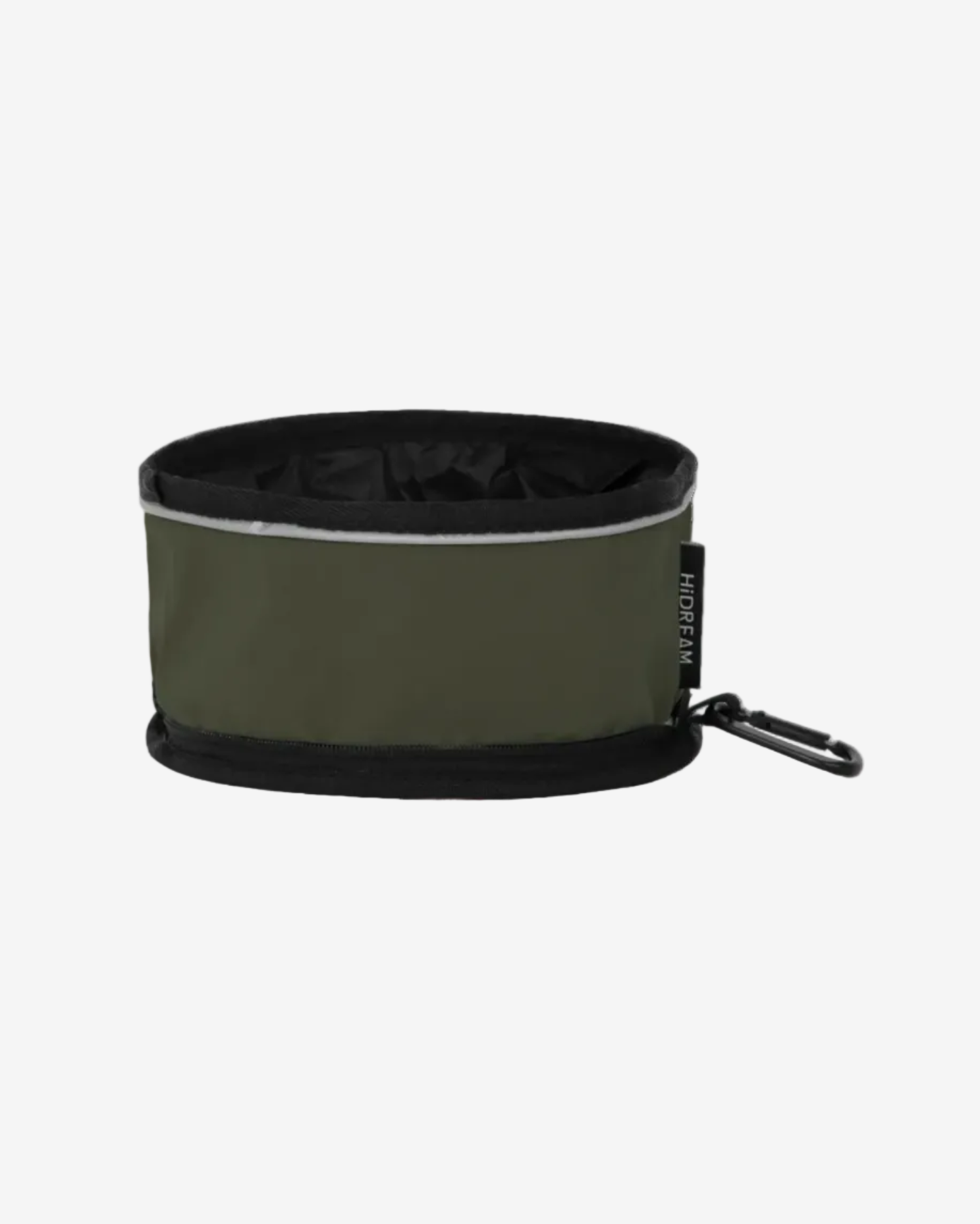Collapsible Portable Pet Water Bowl - Dark Green