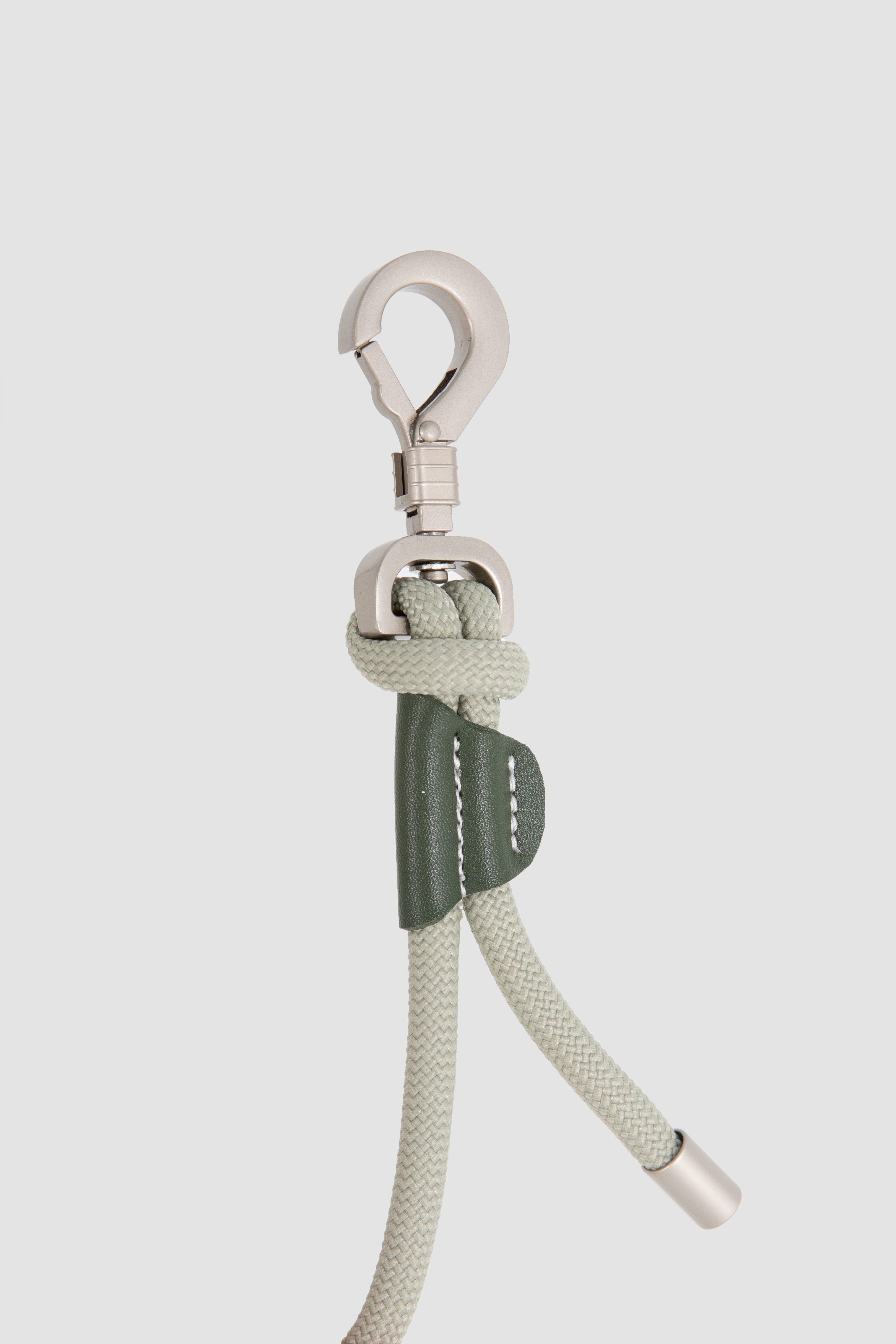Leather Round Rope Dog Leash