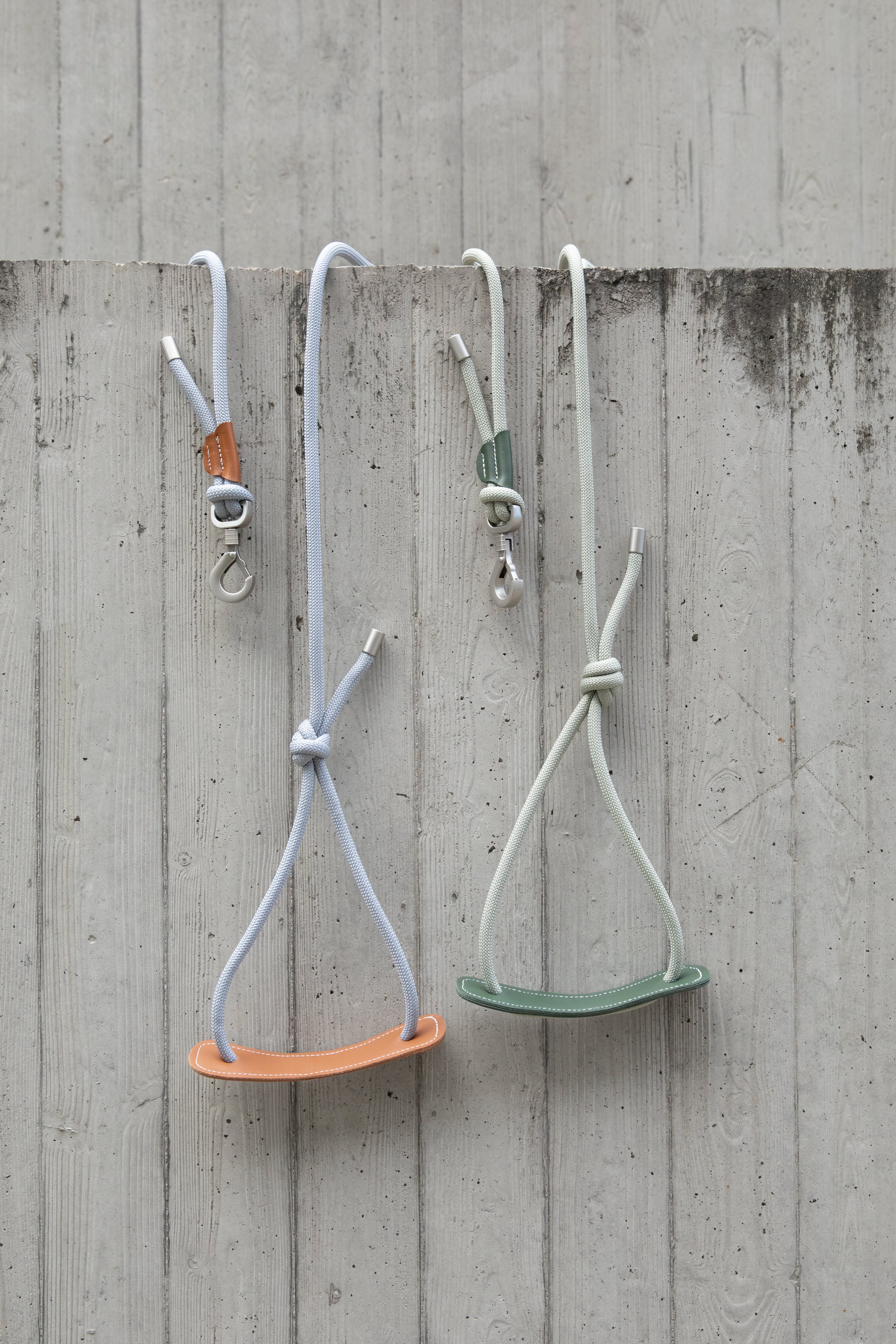 Leather Round Rope Dog Leash