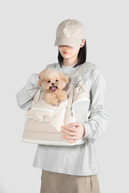 Soft Toast Front-Chest Pet Carrier Bag