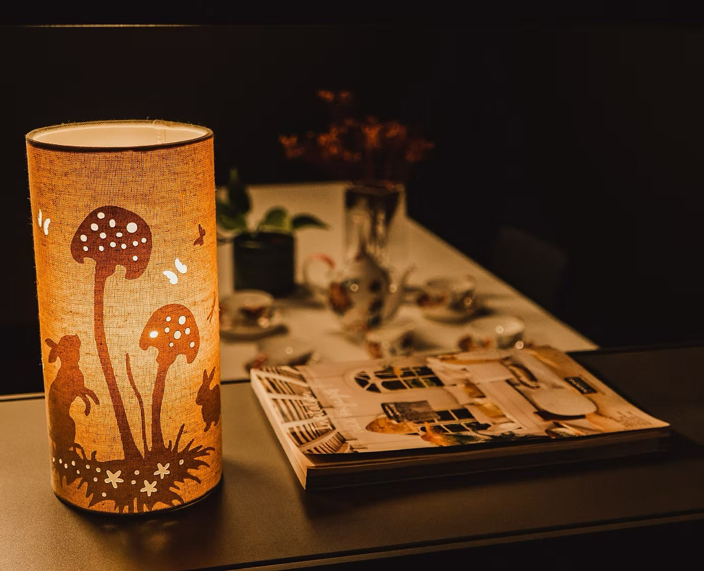 Rabbit Fabric Lamp
