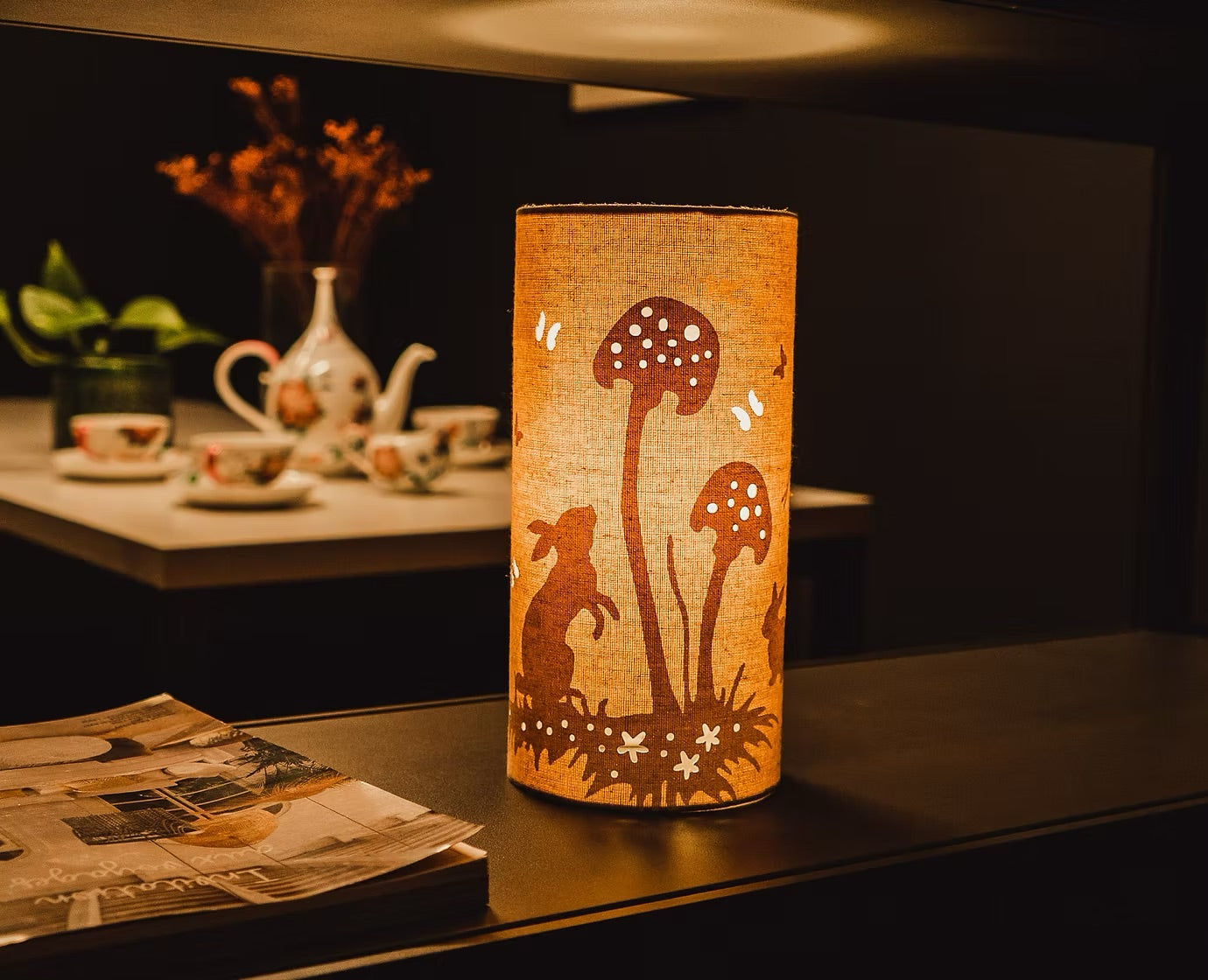 Rabbit Fabric Lamp