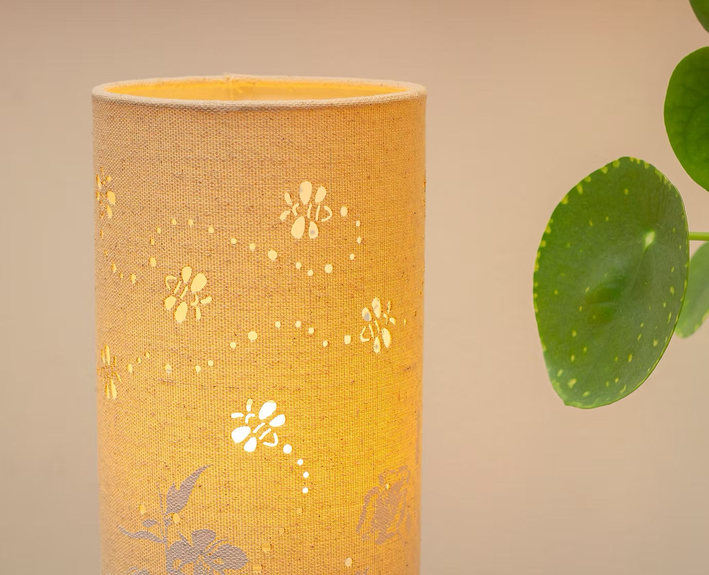 Bumblebees Fabric Lamp