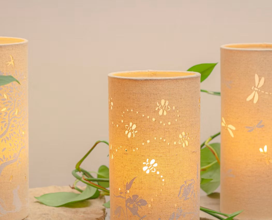 Bumblebees Fabric Lamp