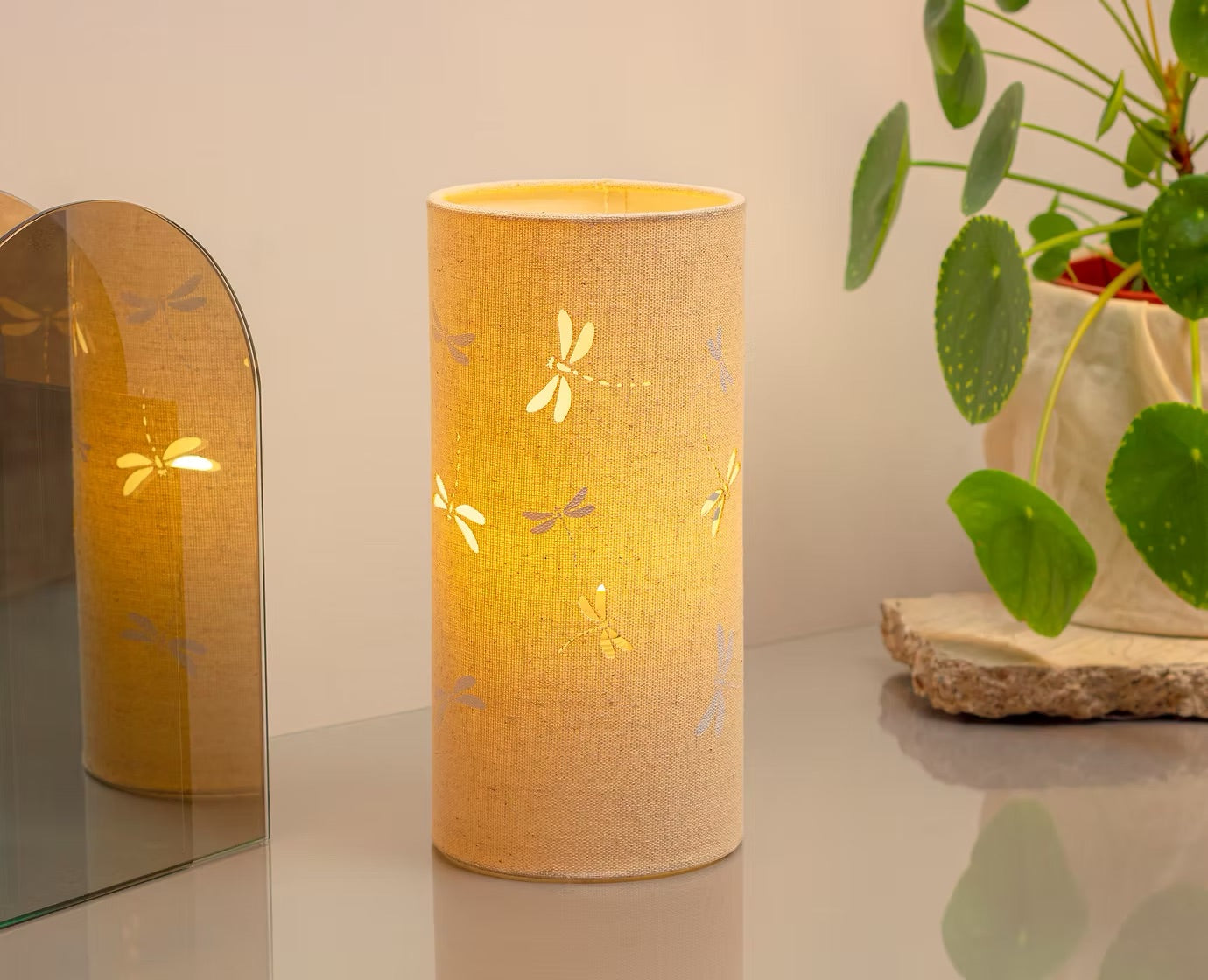 Dragonflies Fabric Lamp