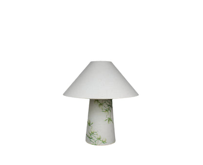 Thistles Green Fabric Lamps