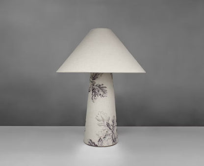 Oak Noir Fabric Lamps