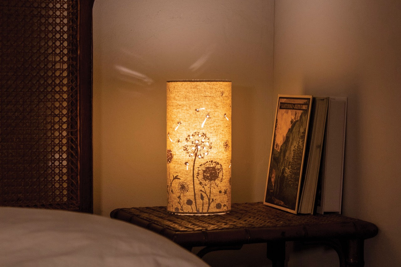 Dandelions Fabric Lamp