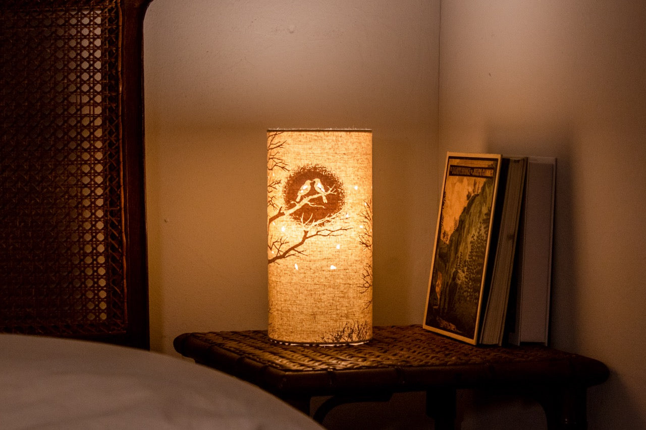 Love Bird Fabric Lamp