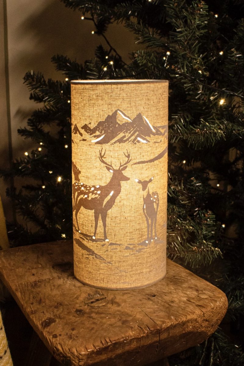 Deer Fabric Lamp