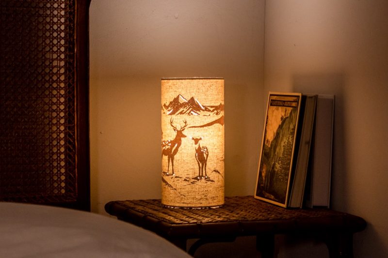 Deer Fabric Lamp