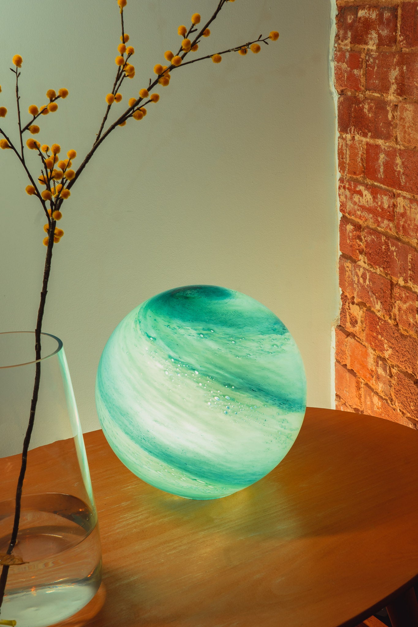 Paradise Water Glass Lamp