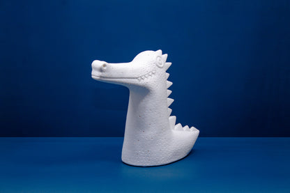 Crocodile Porcelain Table Lamp