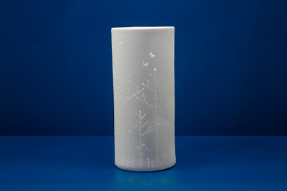 Butterflies on Stems Porcelain Columna Lamp