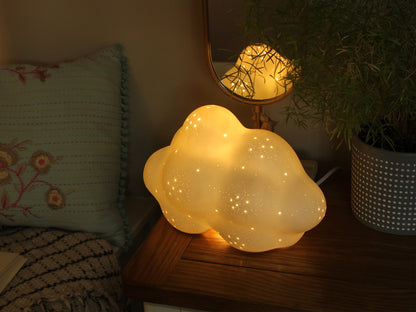 Cloudy Night Porcelain Table Lamp