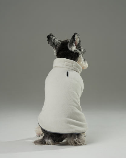 Reversible Dog Vest Jacket - Blue/White