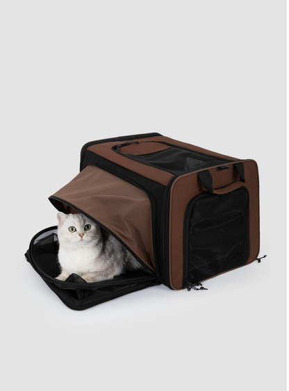MAX Pet Tent Bag - Coffee Brown
