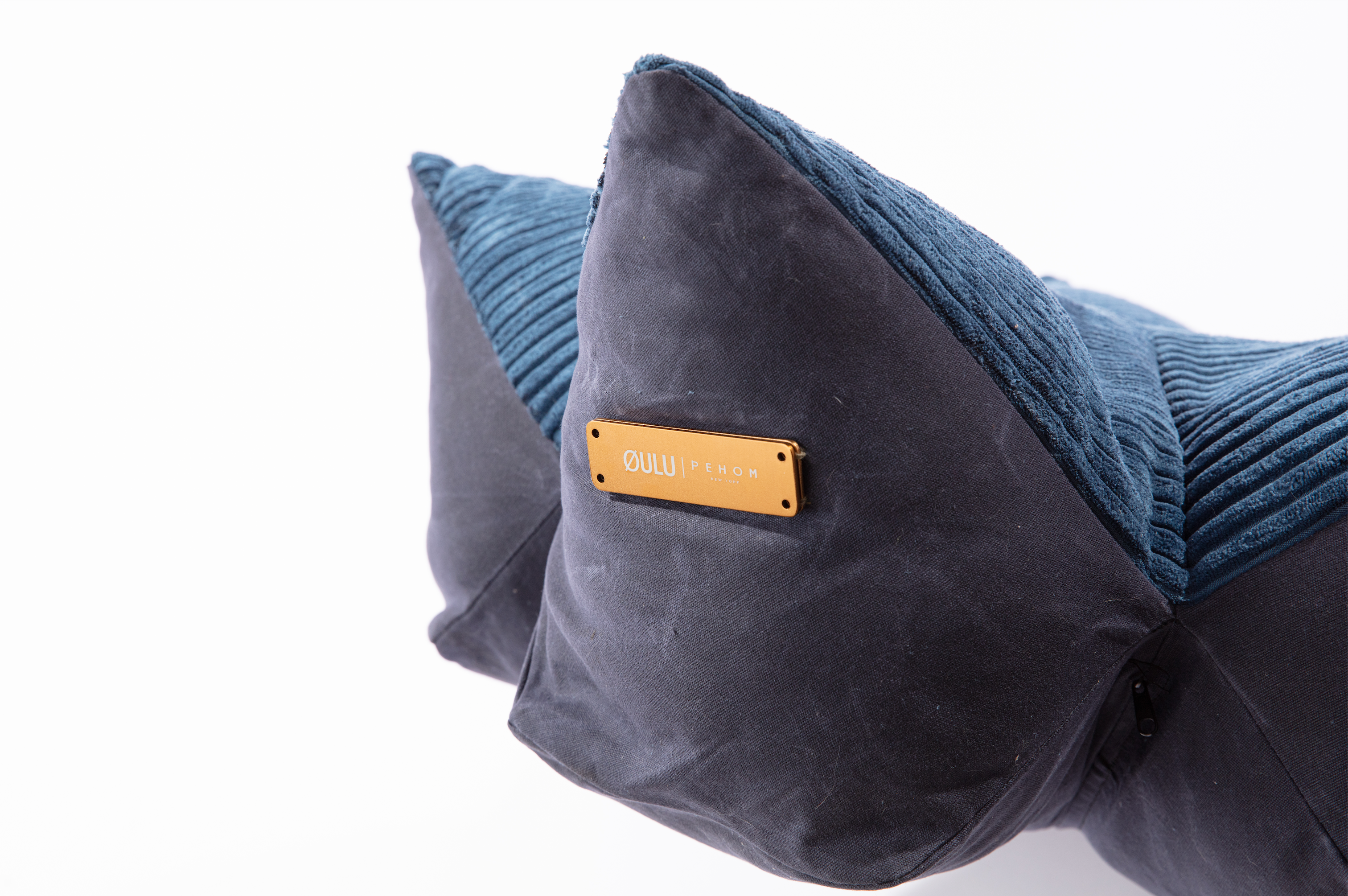 [OULU X Pehom] Cuddle Pet Pillow Bed - Navy Blue