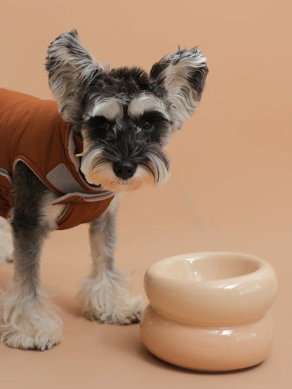 Soufflé Pet Bowl - Almond Beige