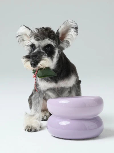 Soufflé Pet Bowl - Lavender Purple