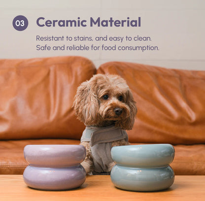 Soufflé Pet Bowl - Lavender Purple