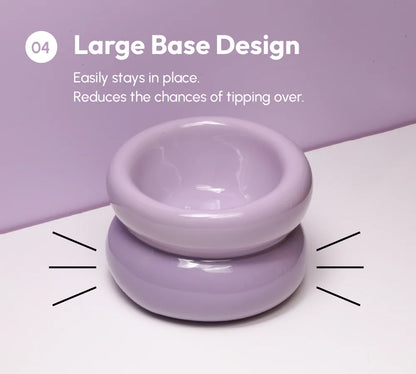 Soufflé Pet Bowl - Lavender Purple