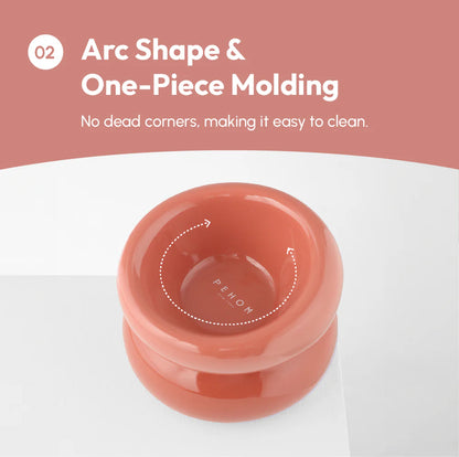 Soufflé Pet Bowl - Rose Pink