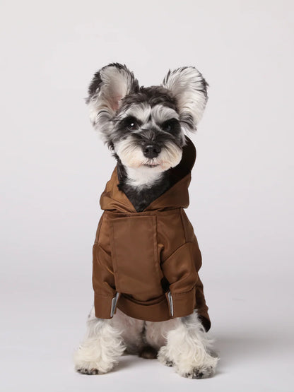 Tribeca Adjustable Velcro Raincoat - Choco