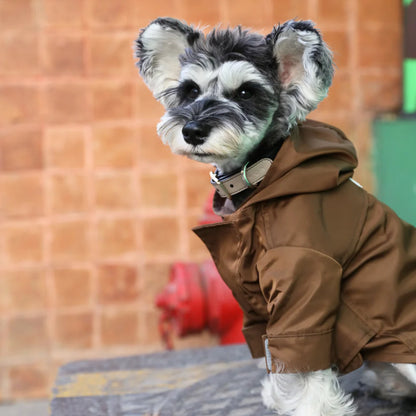 Tribeca Adjustable Velcro Raincoat - Choco