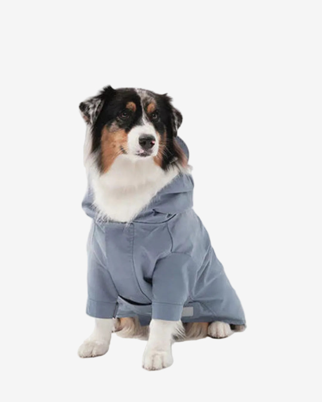 Tribeca Adjustable Velcro Raincoat - Light Blue