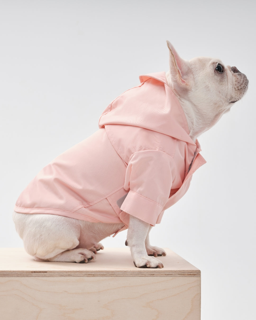 Tribeca Adjustable Velcro Raincoat - Light Pink