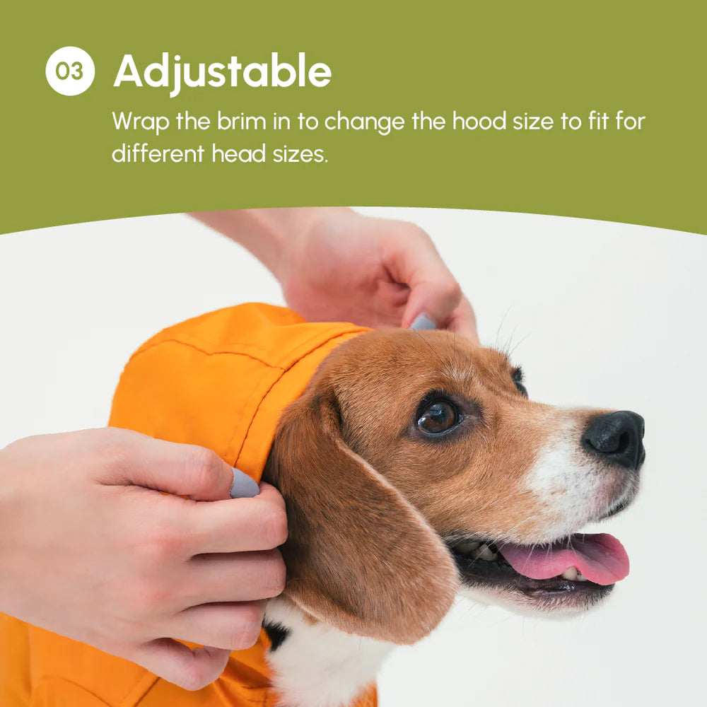 Tribeca Adjustable Velcro Raincoat - Olive