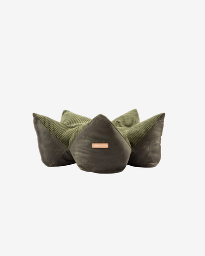 [OULU X Pehom] Cuddle Pet Pillow Bed - Olive Green