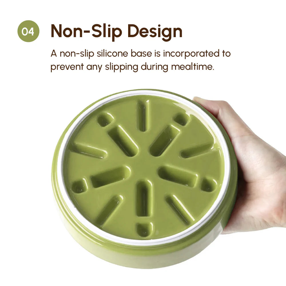 [WAVE] Slow Feeder Dog Bowls - Orange